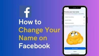 How to Change Your Profile Name on Facebook