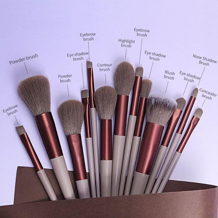 makeup brush set